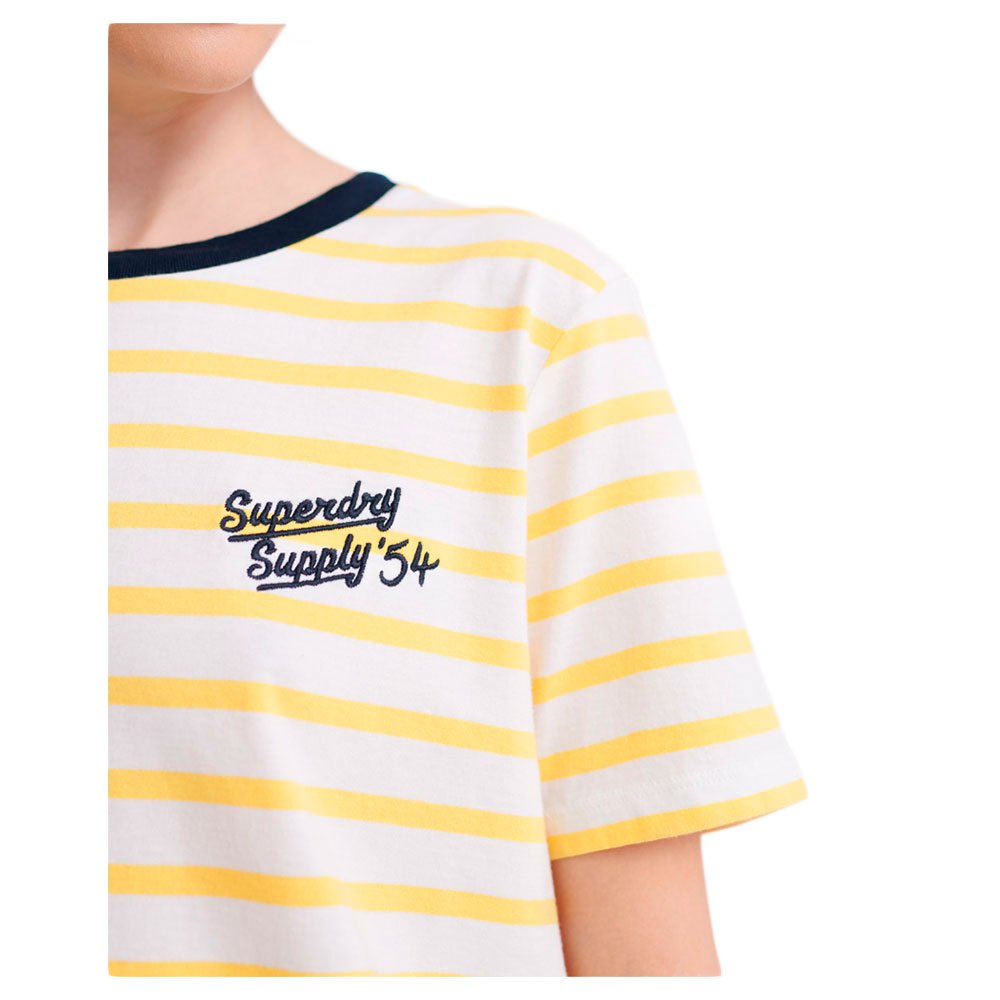 Superdry Camiseta de manga corta Dakota Stripe Graphic