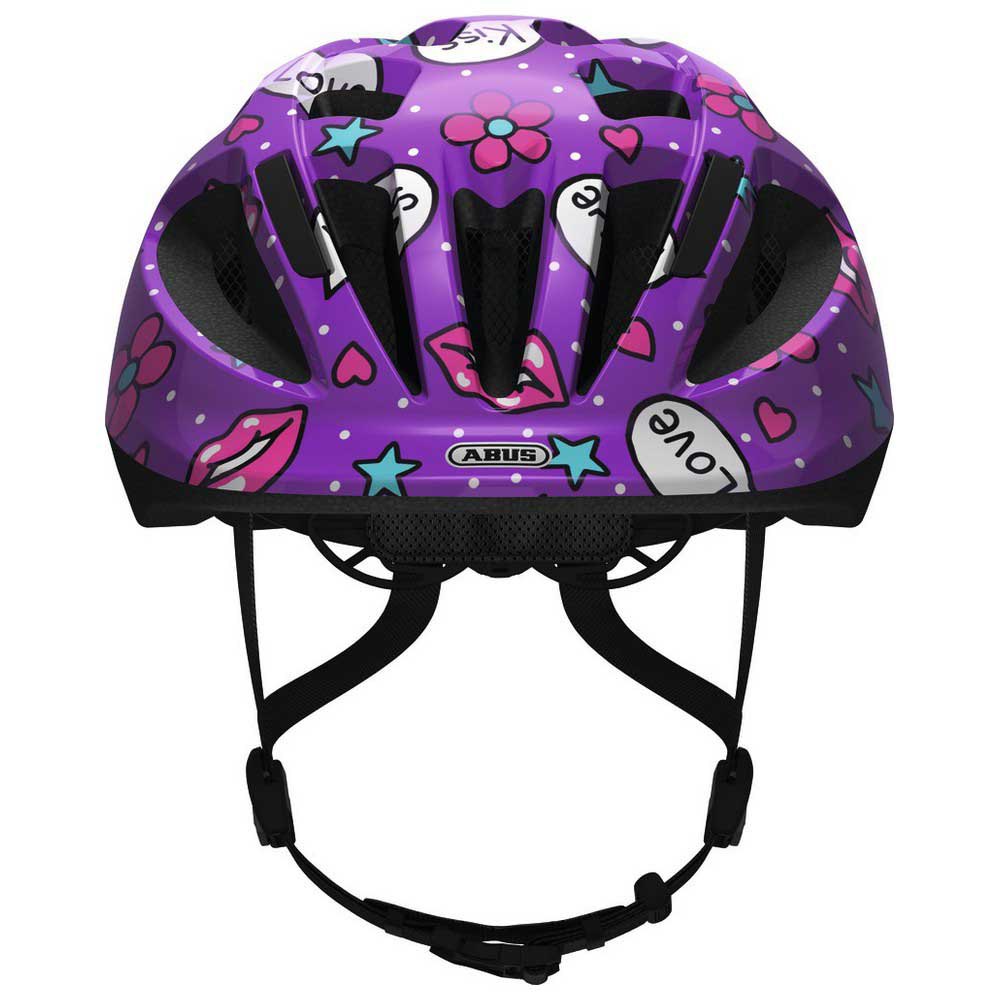 自転車 ヘルメットABUS スマイリー 3.0 ACE LED キッズ子供用ヘルメット ライト付き自転車ヘルメット女の子 男の子用 おしゃれ海外