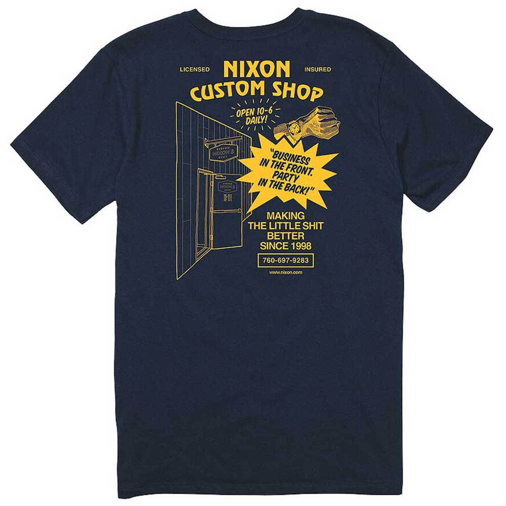 Nixon Postern Korte Mouwen T-Shirt
