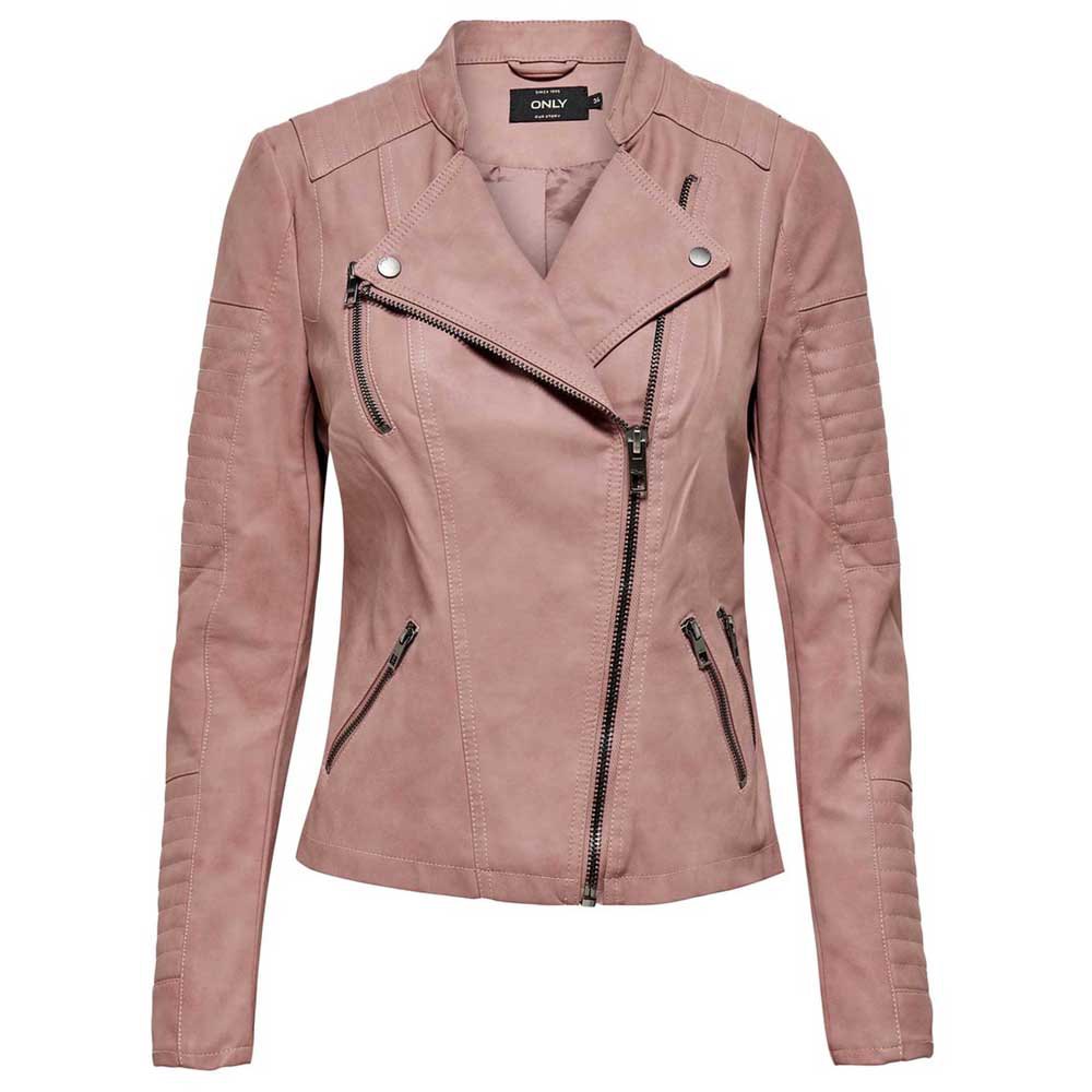 Only Jaqueta Ava Faux Leather Biker