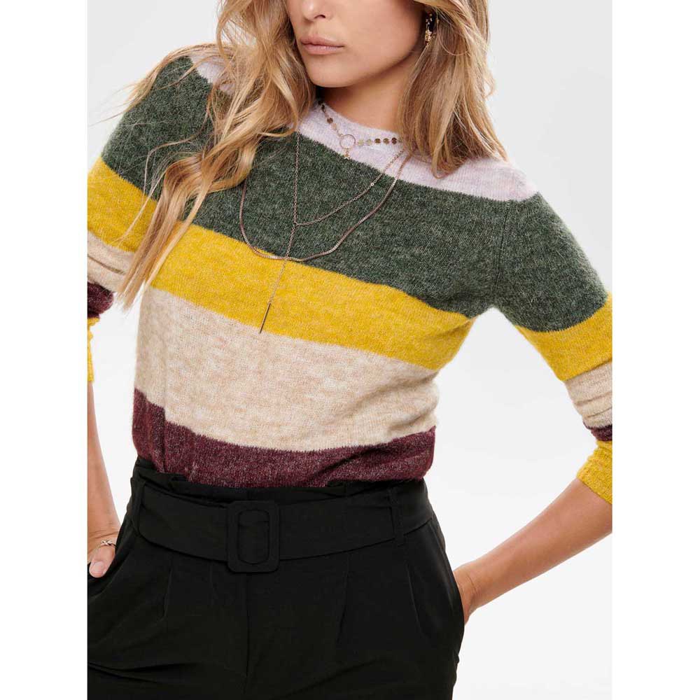 Only Susi Stripe Wool Knit Sweater