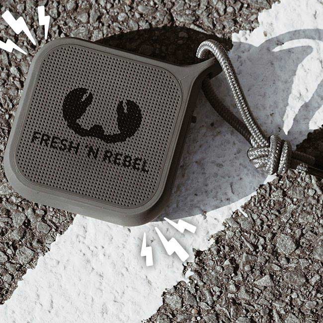 Fresh´n rebel Blåtann-høytaler Rockbox Pebble