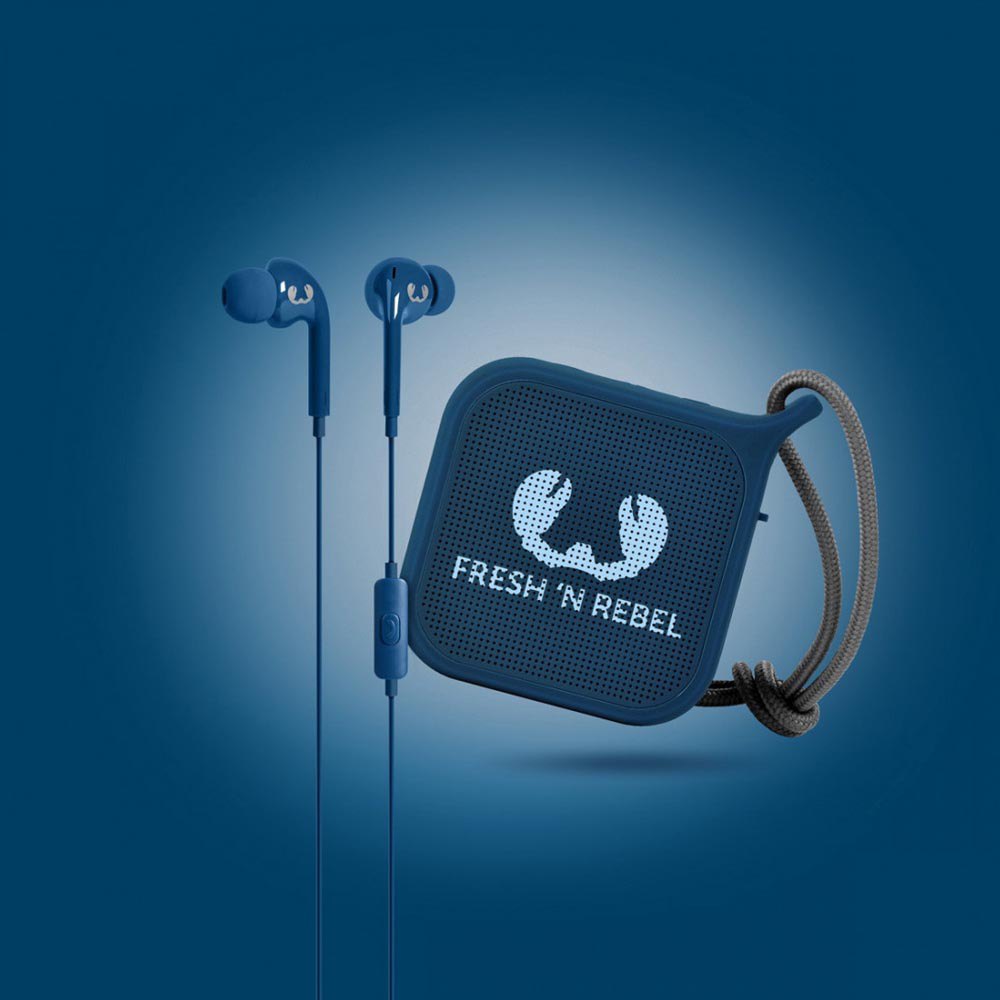 Fresh´n rebel Rocbox Pebble+Vibe In Ear Koptelefoon Inpakken
