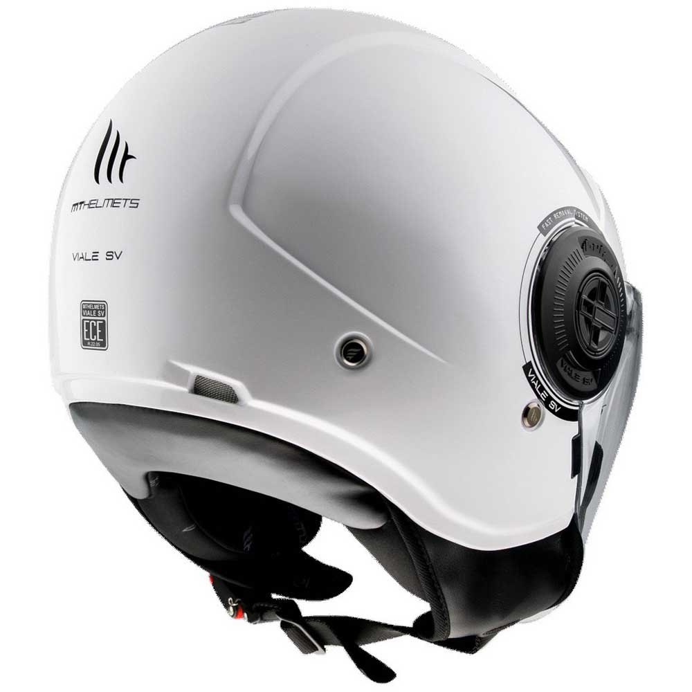 MT Helmets Casc obert Viale SV Solid