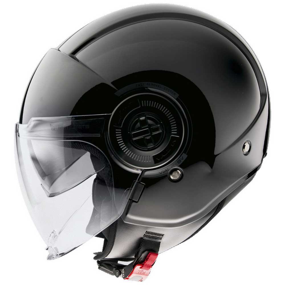 MT Helmets Viale SV Solid åpen hjelm