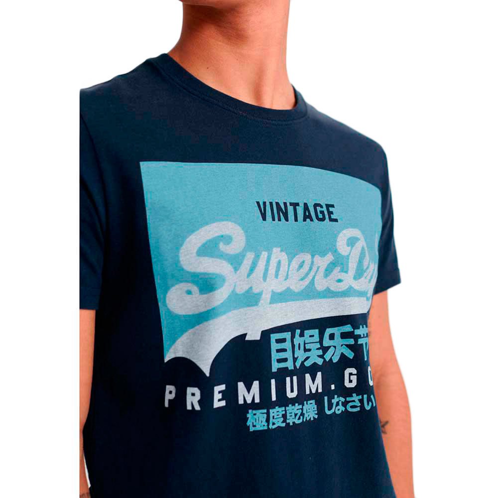 Superdry T-shirt à manches courtes Vintage Logo Organic