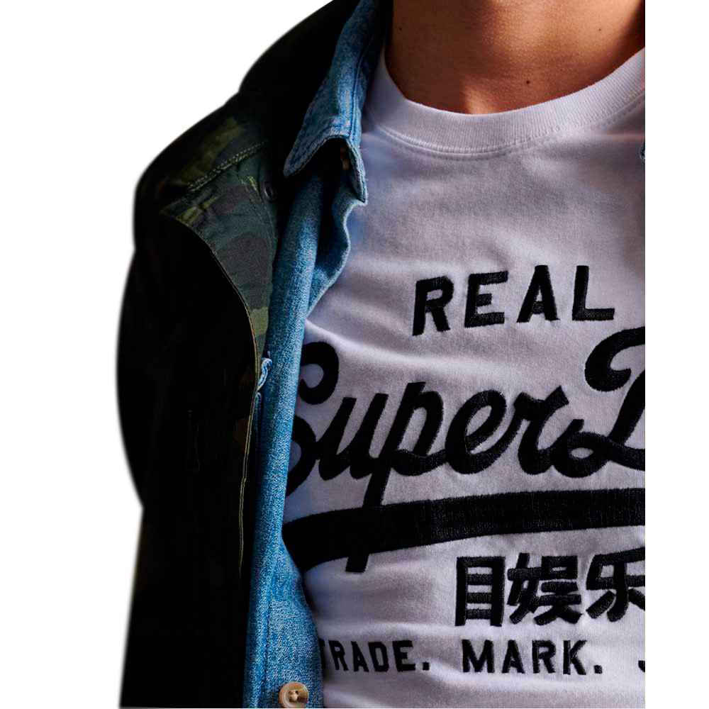 Superdry Vintage Logo Mono Short Sleeve T-Shirt