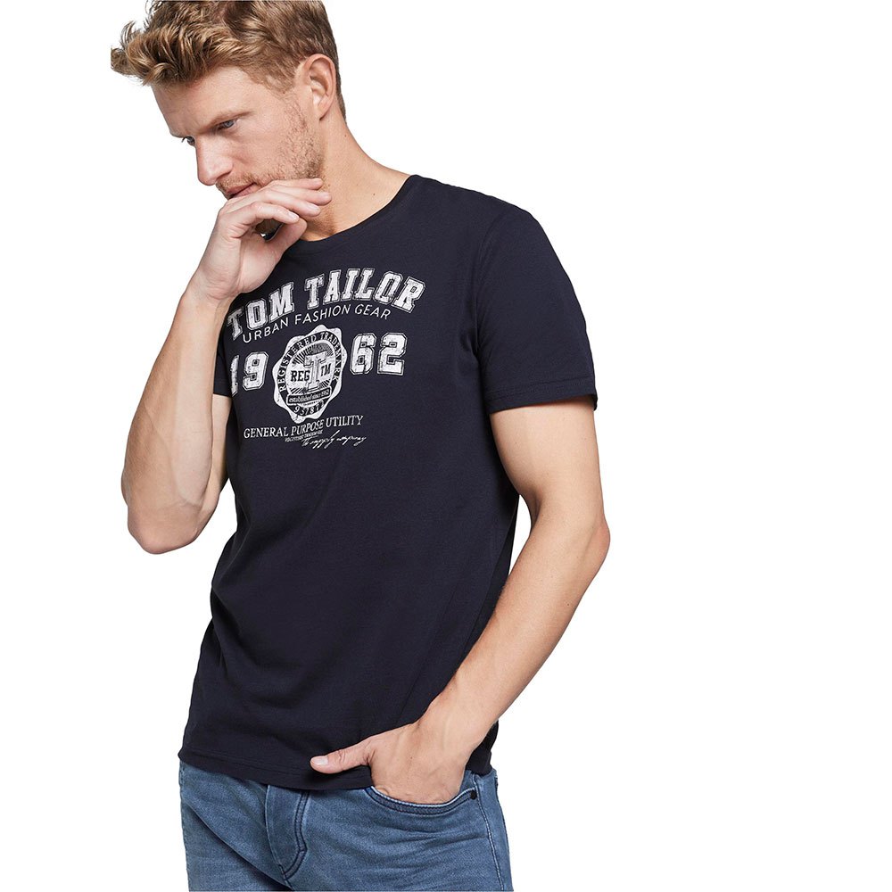 Chemise Uomo Vestiti Top e t-shirt Camicie Maglie con stampa Tom Tailor Maglie con stampa 