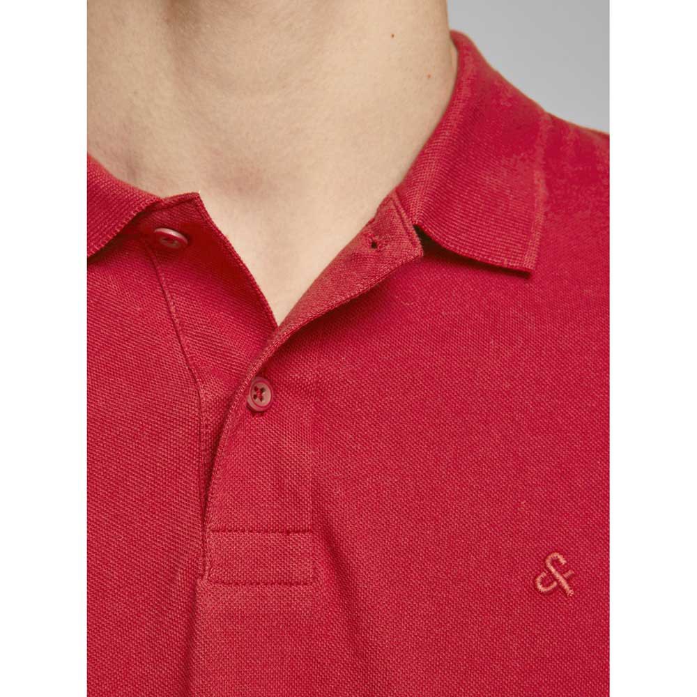 Jack & jones Ebasic Detail Slim Fit Short Sleeve Polo Shirt