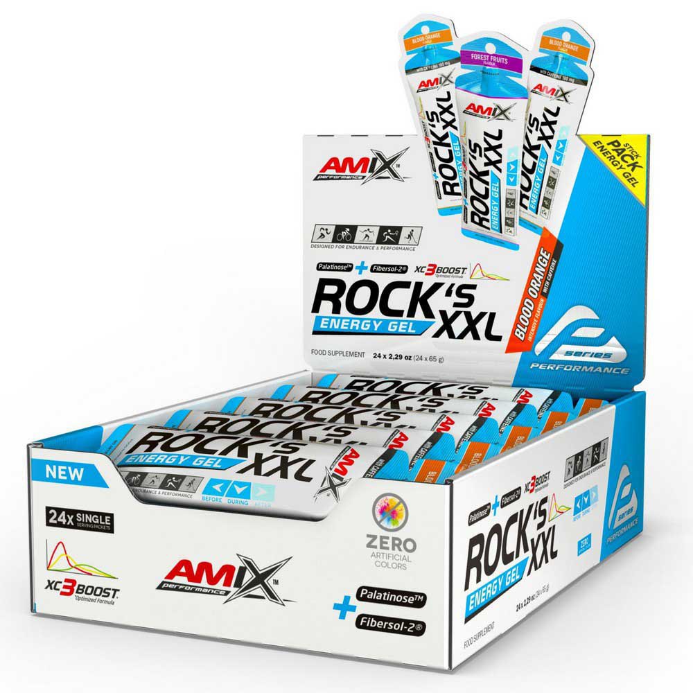 amix-caja-geles-energeticos-rocks-xxl-65g-24-unidades-naranja