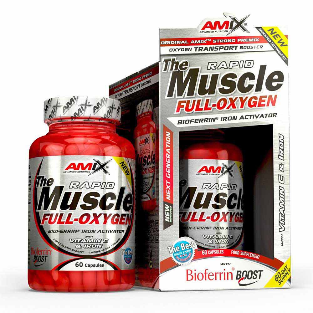 Amix Muskel Voller Sauerstoff 60 Einheiten Neutraler Geschmack