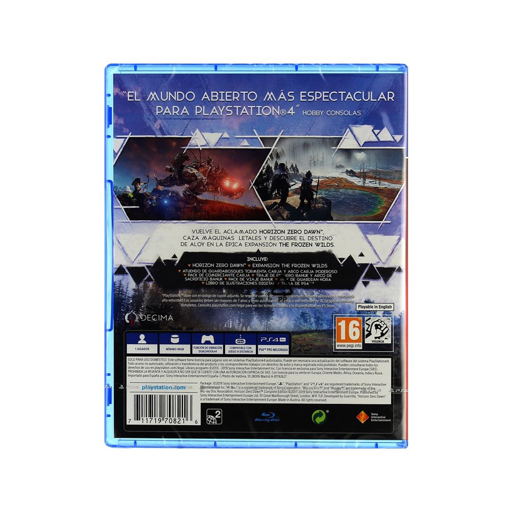 Juego PS4 Horizon Zero Dawn Edición Completa Techinn