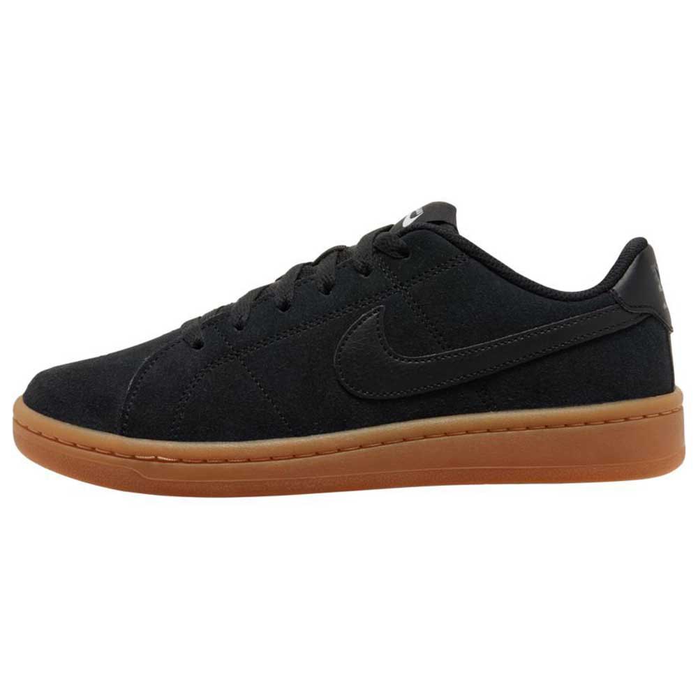 Anoi ~ side Forskellige Nike Court Royale 2 Suede Trainers 黒 | Dressinn スポーツシューズ