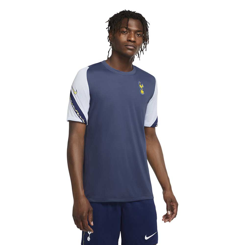 knoflook Gezamenlijke selectie huilen Nike Tottenham Hotspur FC Strike 20/21 T-Shirt Blue | Goalinn