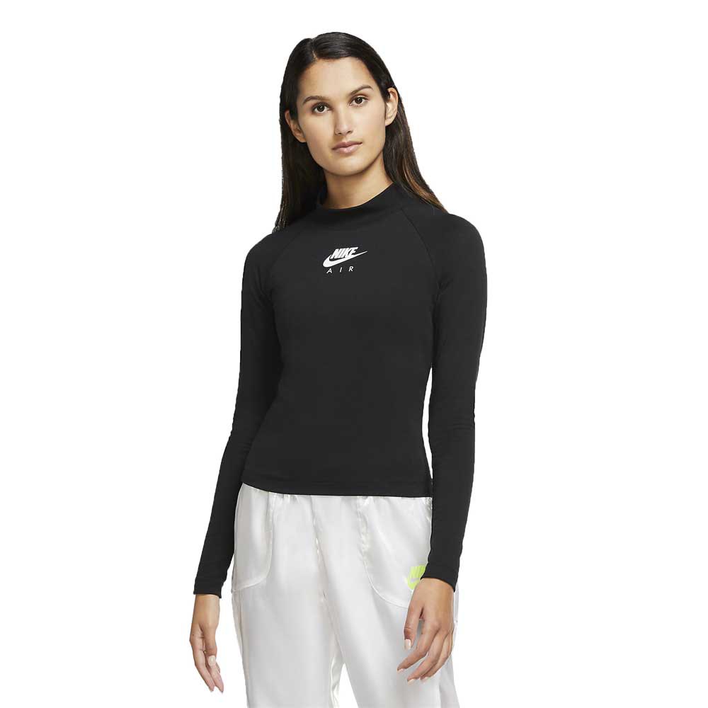 Uitgaand Gelijkenis hemel Nike Sportswear Air Long Sleeve T-Shirt Black | Dressinn