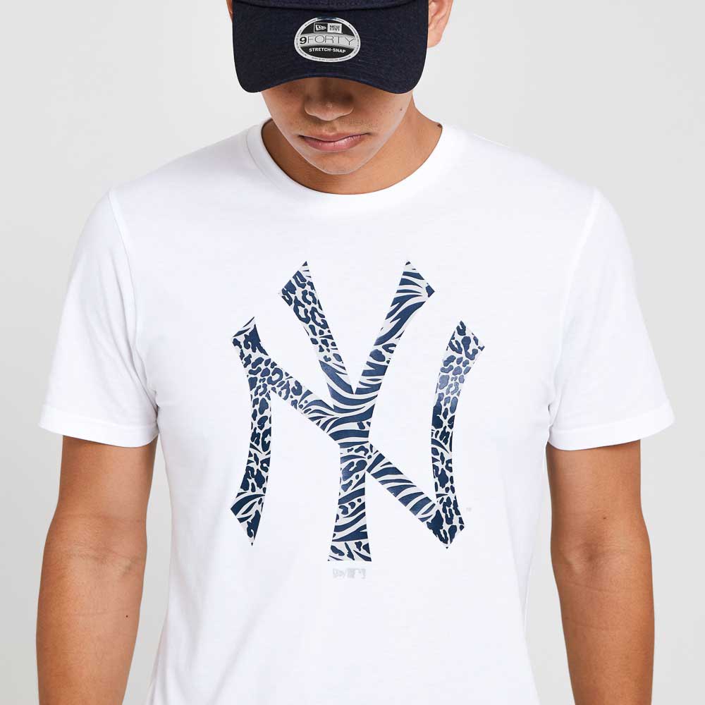 New era MLB Print Infill New York Yankees T-shirt Met Korte Mouwen
