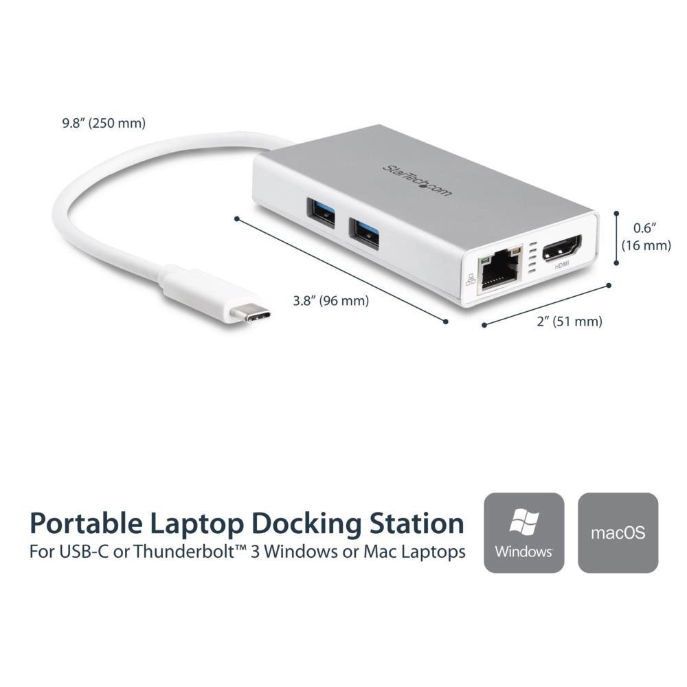 Startech Adaptateur Multiport PD USB-C HDMI
