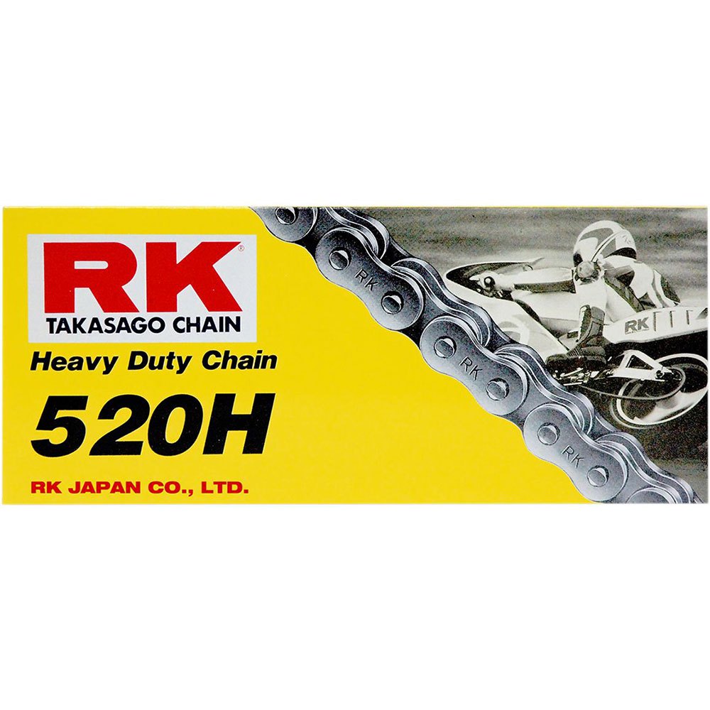 RK Chains 520 x 108 Links Standard Series  Non Oring Natural Drive Chain