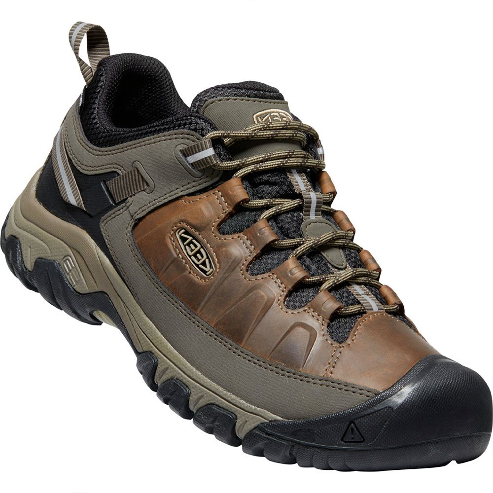 Keen Boys Targhee Low Hiking Shoes Brown Sports Outdoors Breathable Lightweight 