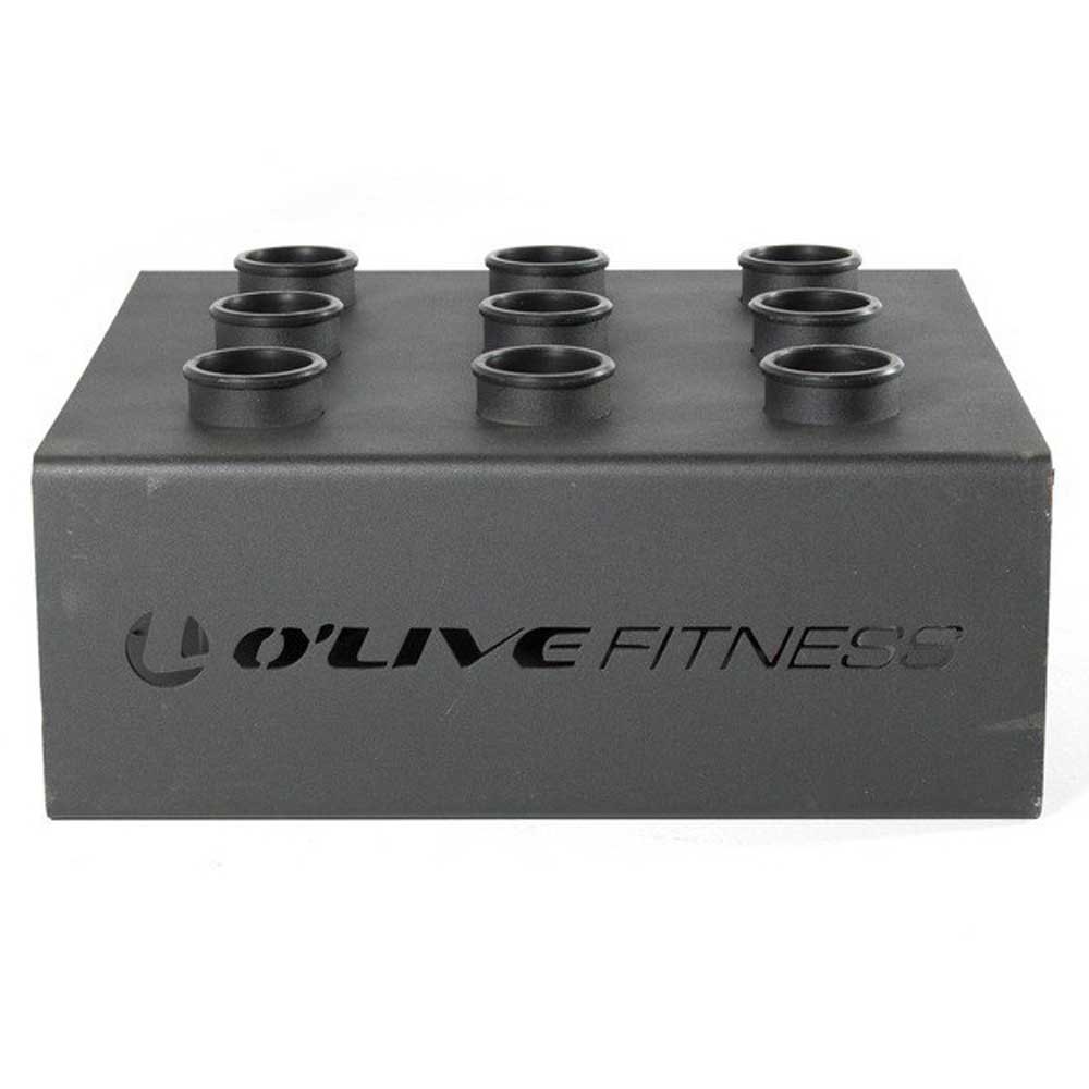 olive-olympic-bar-rack-support