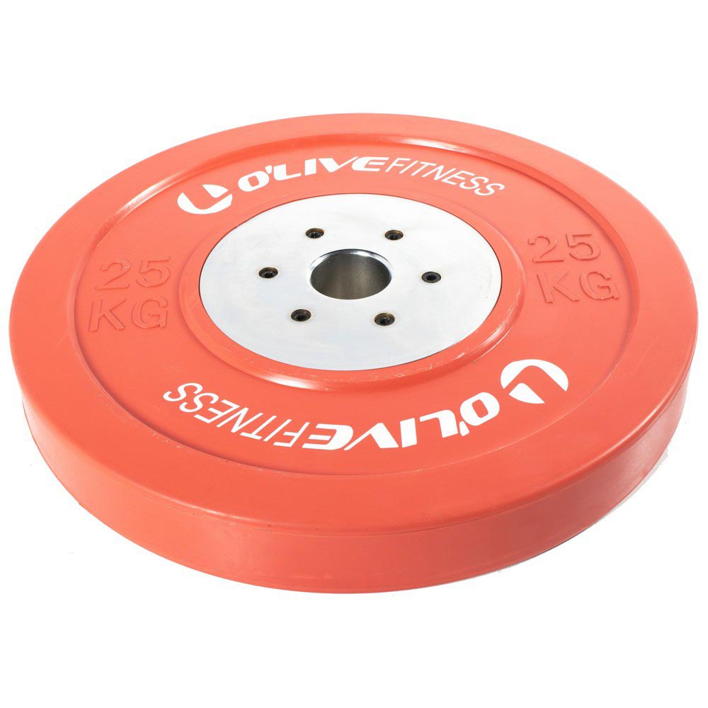 olive-disco-olympic-competition-bumper-plate-25kg