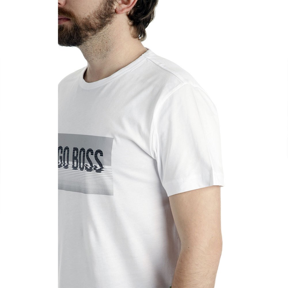 BOSS Center Logo Korte Mouwen T-Shirt