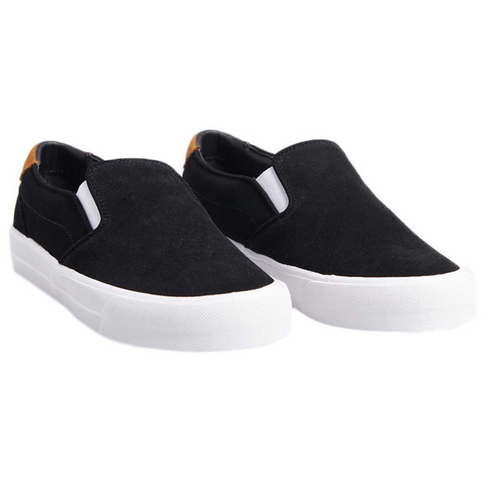 Superdry Premium Slip On Shoes Black | Dressinn
