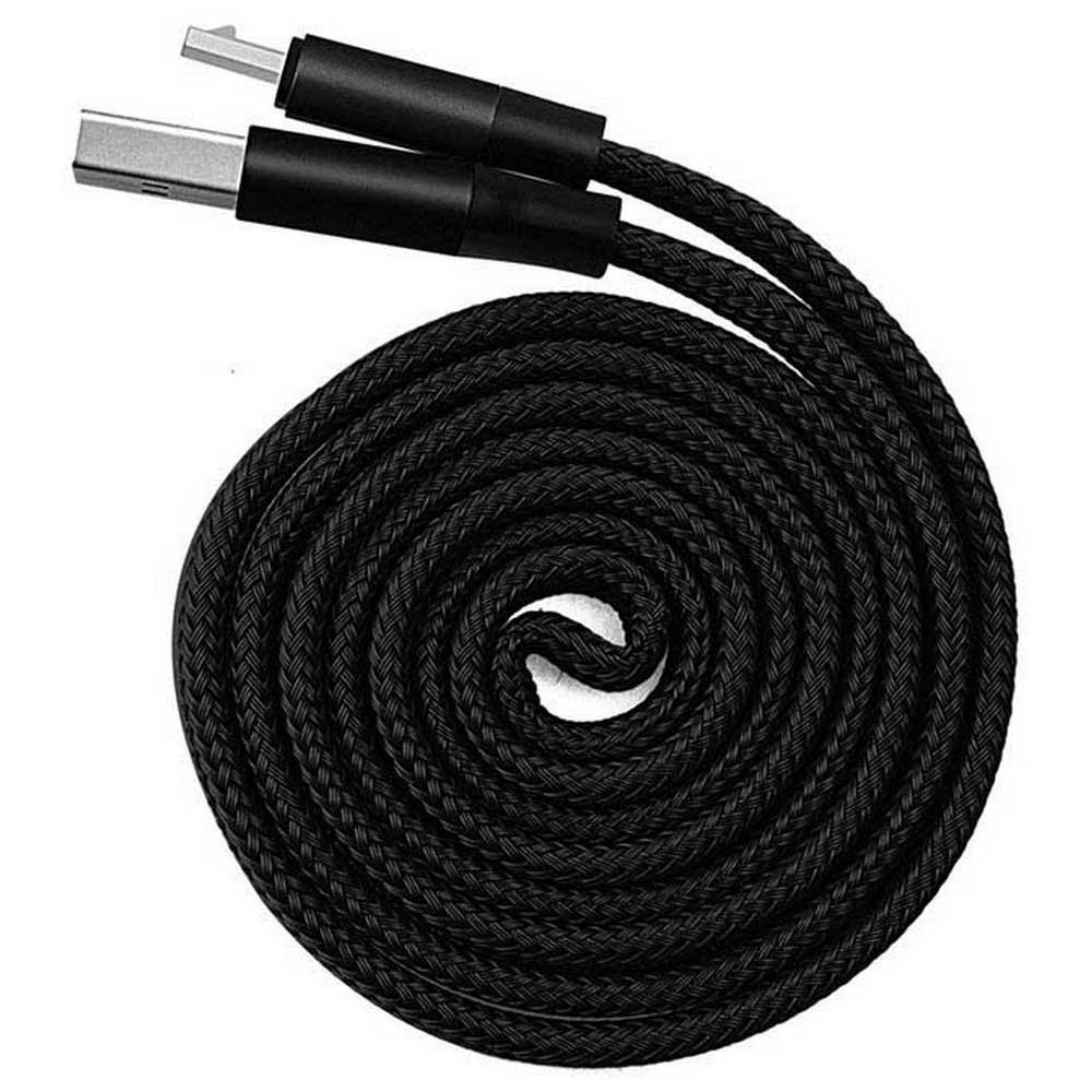 Muvit Selvopptrekkende USB-kabel Til M Micro USB 2.4A 1