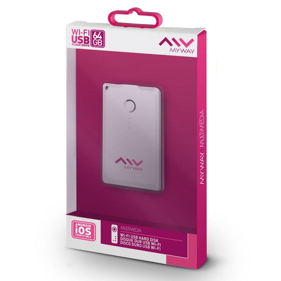 MyWay 메모리 카드 USB Wifi Memory IOS/Android 64GB
