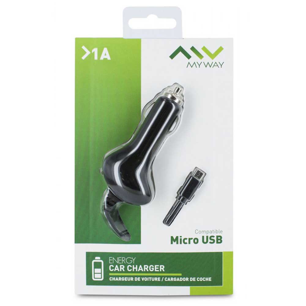 MyWay Caricabatteria Auto Micro USB 1A