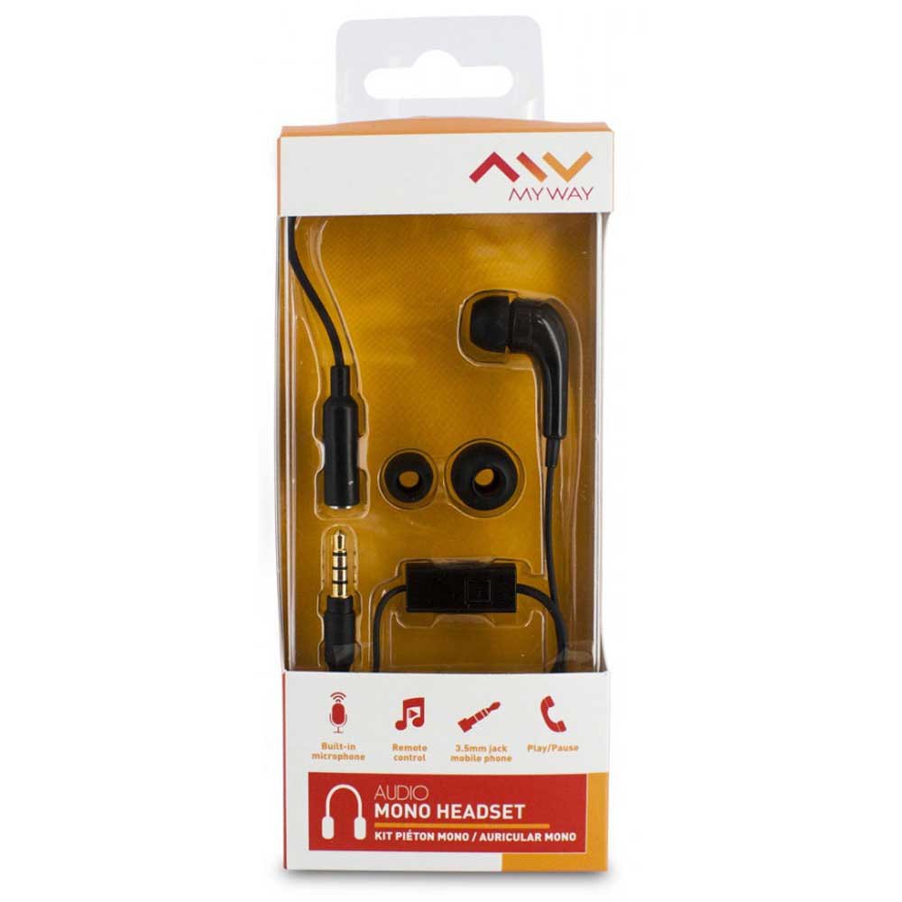 MyWay Mono 3.5 Mit Mikrofon Kopfhörer