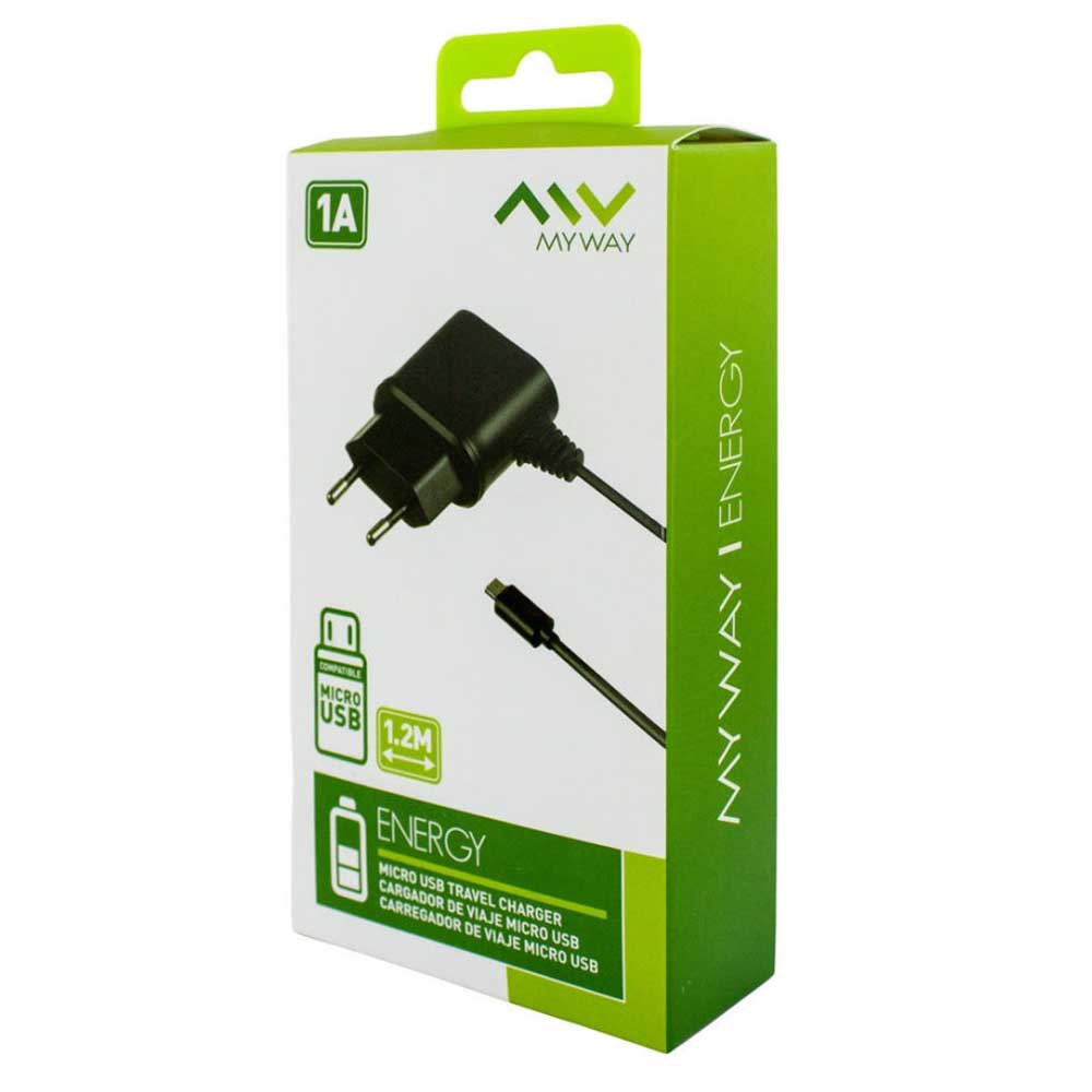 MyWay Reisoplader Micro USB 1A