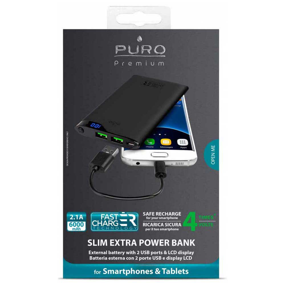Puro Batterie externe SoftTouch 6.000mAh