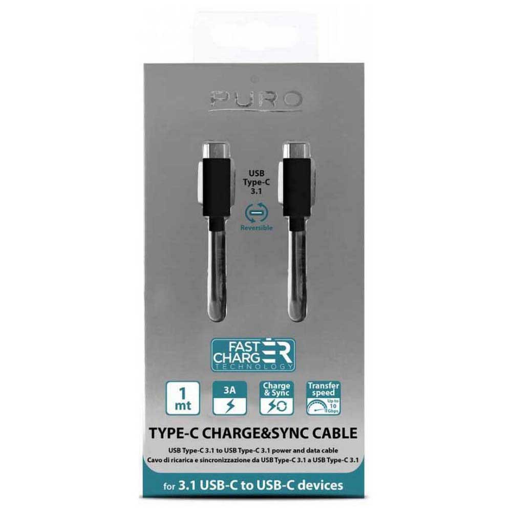 Puro USB Typu C 3.1 To USB Typ-C 3A 1m Kabel