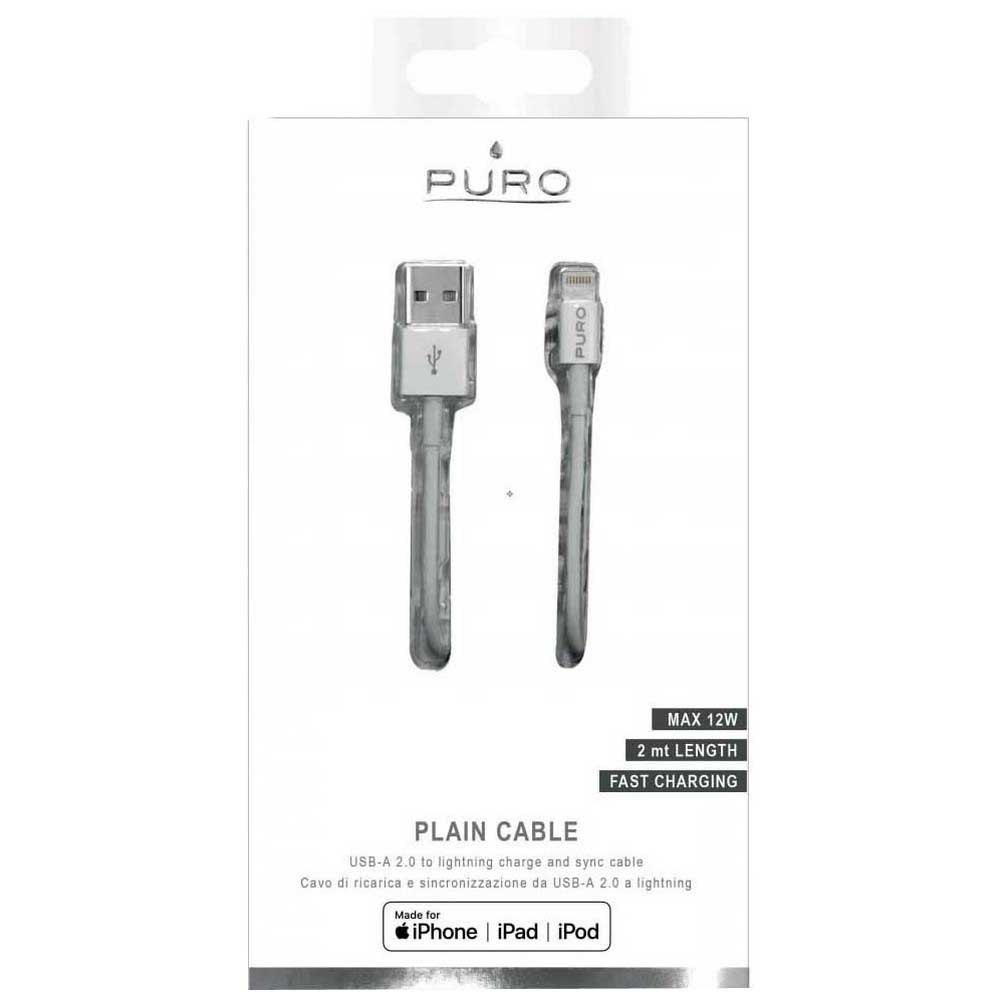 Puro Chargeur USB-Lightning MFI 2.1A 1m
