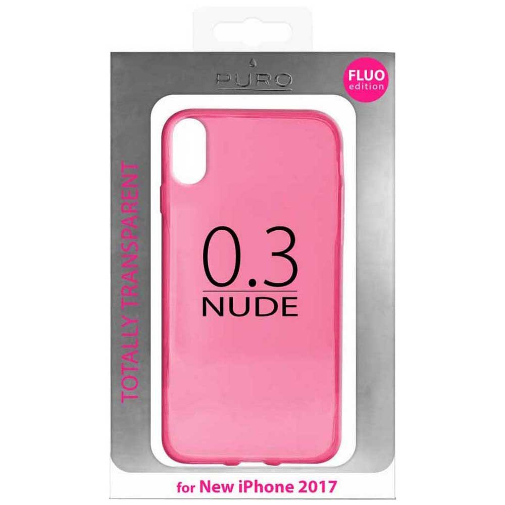 Puro Funda De Silicona 03 Nude iPhone XS/X