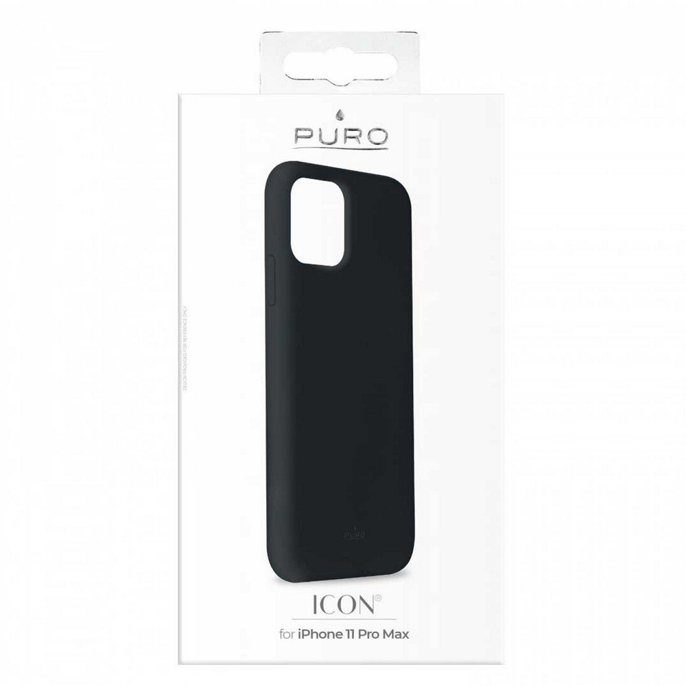Puro IPhone 11 Pro Max Icon Silicone Cover