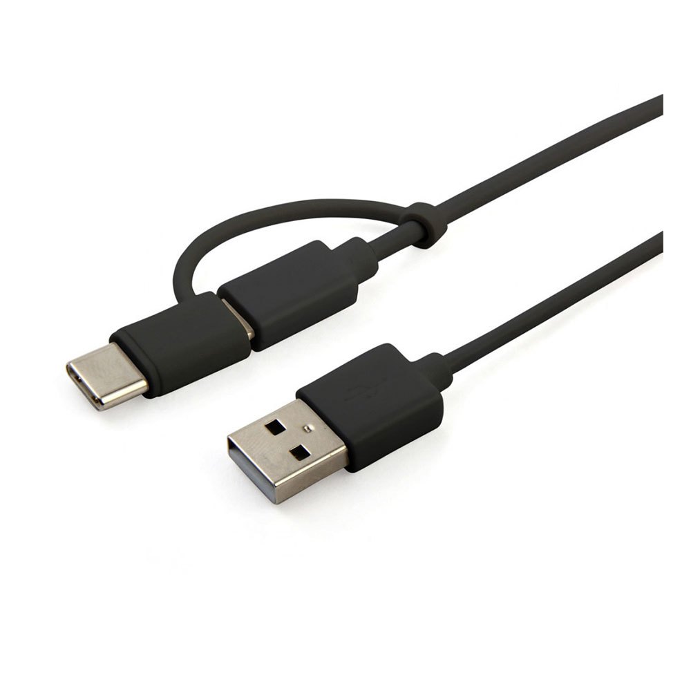 Muvit Cabo USB Para Micro USB/Tipo C 2.1A 1 M