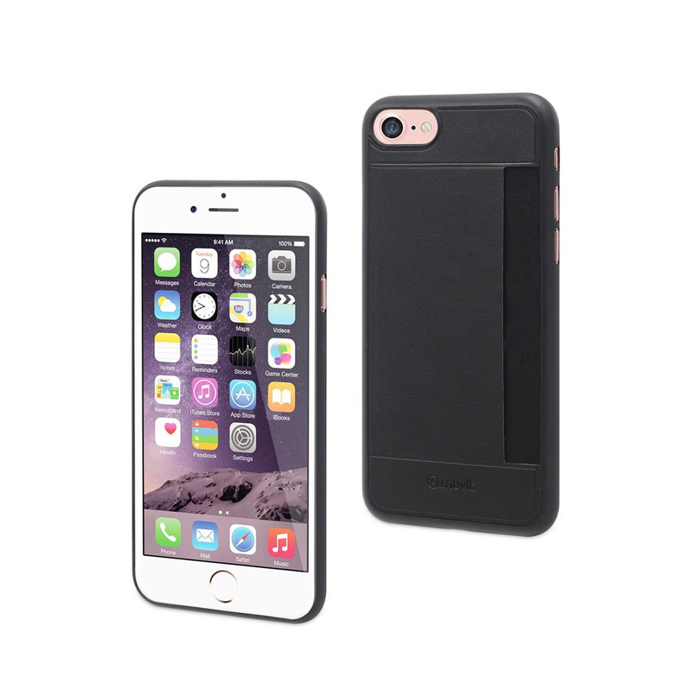 Muvit Funda Ultra Thin Case iPhone SE/8/7 With Card Holder