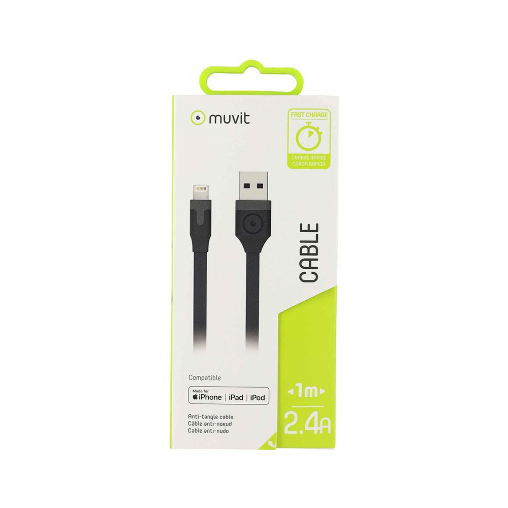 Muvit USB Cable To Lightning MFI 2.4A 1 m