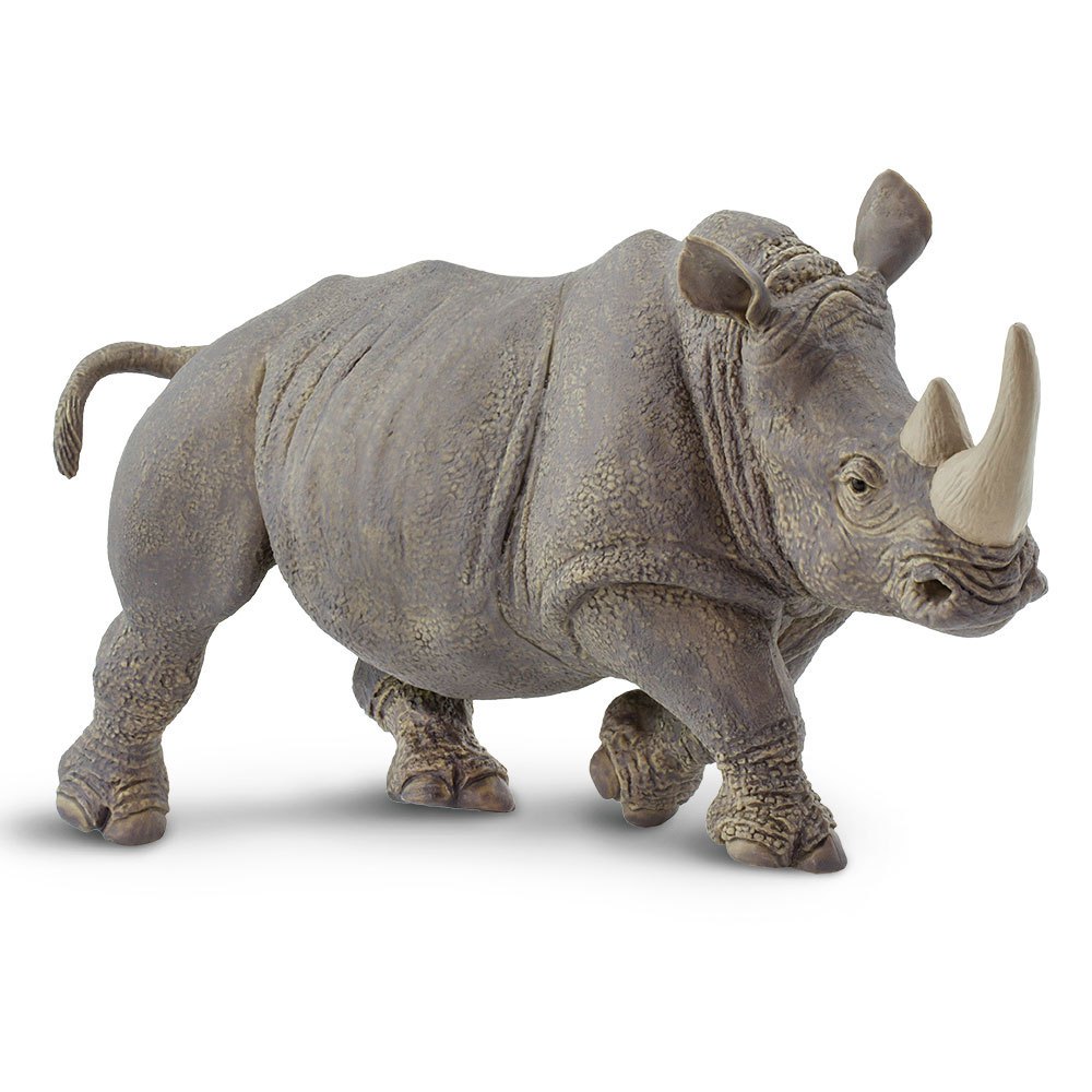 Safari ltd Figura Di Rinoceronte Bianco