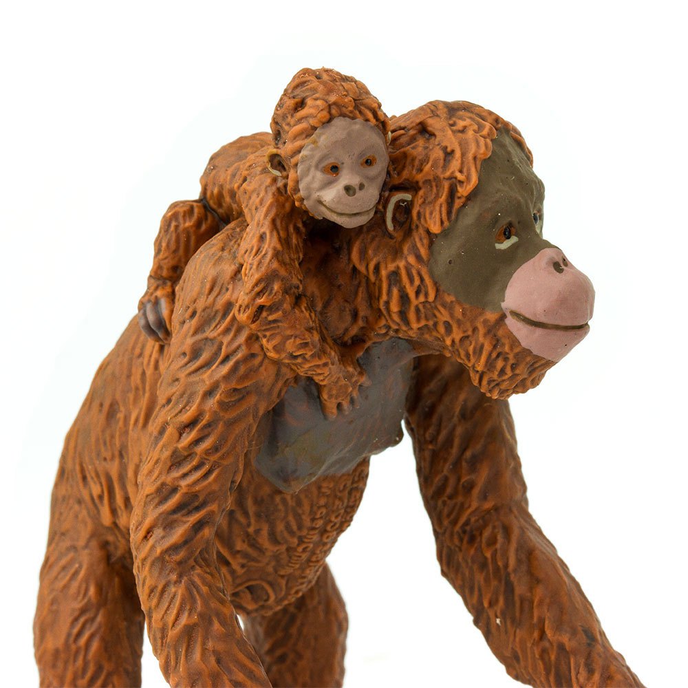 SCHLEICH Wild Life Female Orangutan Toy Figure 