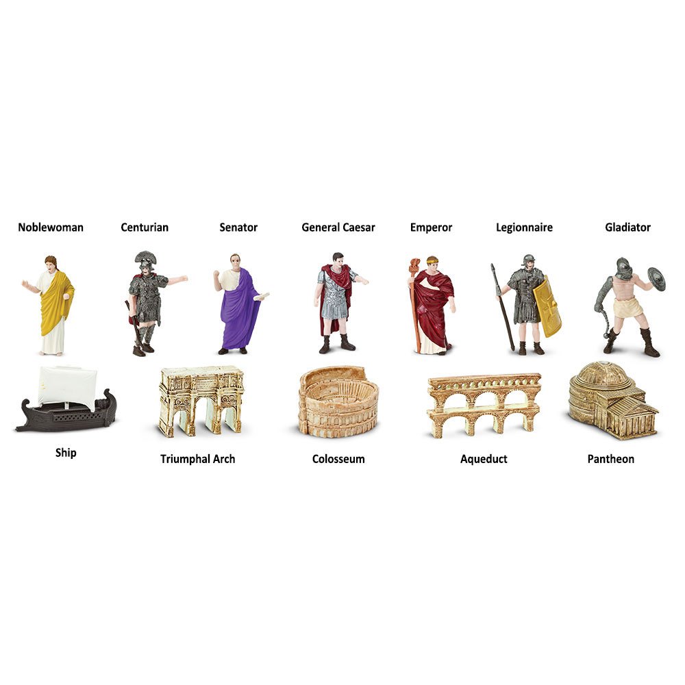 Senator Of Ancient Rome Safari Ltd NEW Toys Educational Rome Figures 