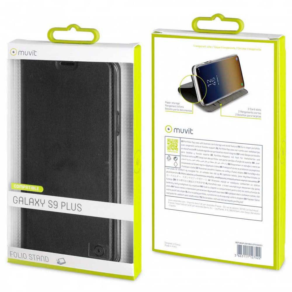 Muvit Folio Case Samsung Galaxy S9 Plus With Card Holder