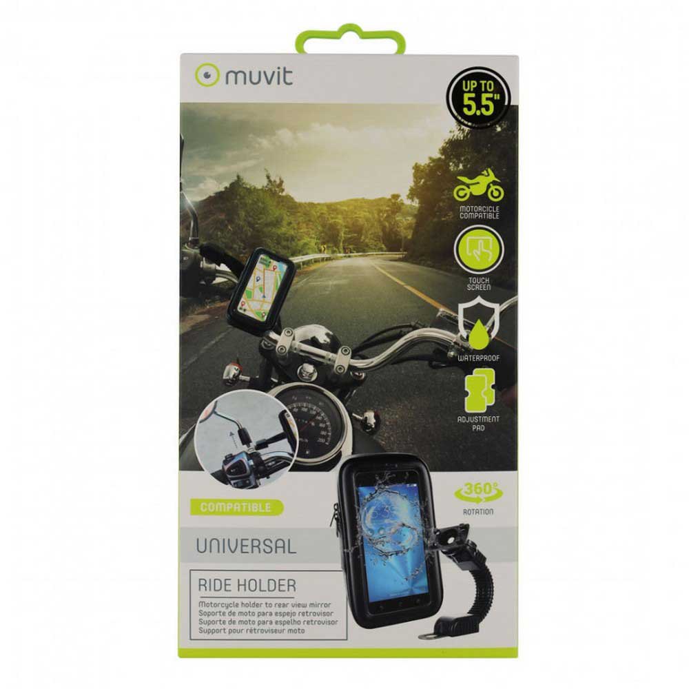 Muvit Sporte Rearview Mirror Waterproof Mobile 5.5 Inches