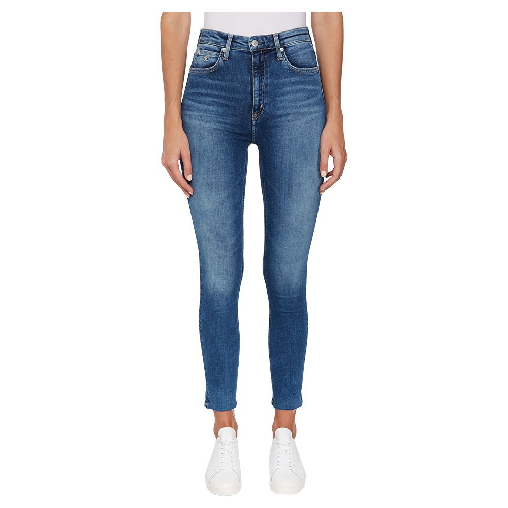 Calvin klein jeans High Rise Skinny Ankle Jeans Blue | Dressinn