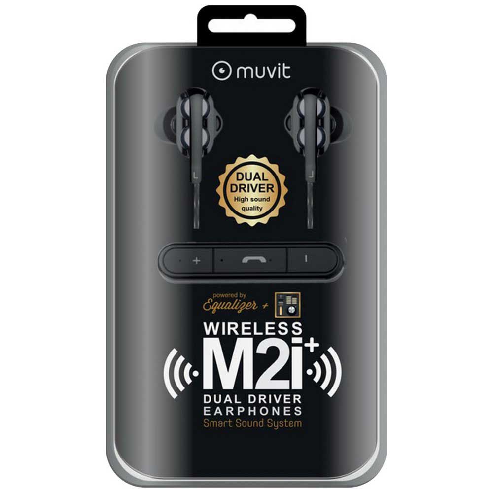 Muvit Cuffie True Wireless M2i+ Dual Driver Bluetooth