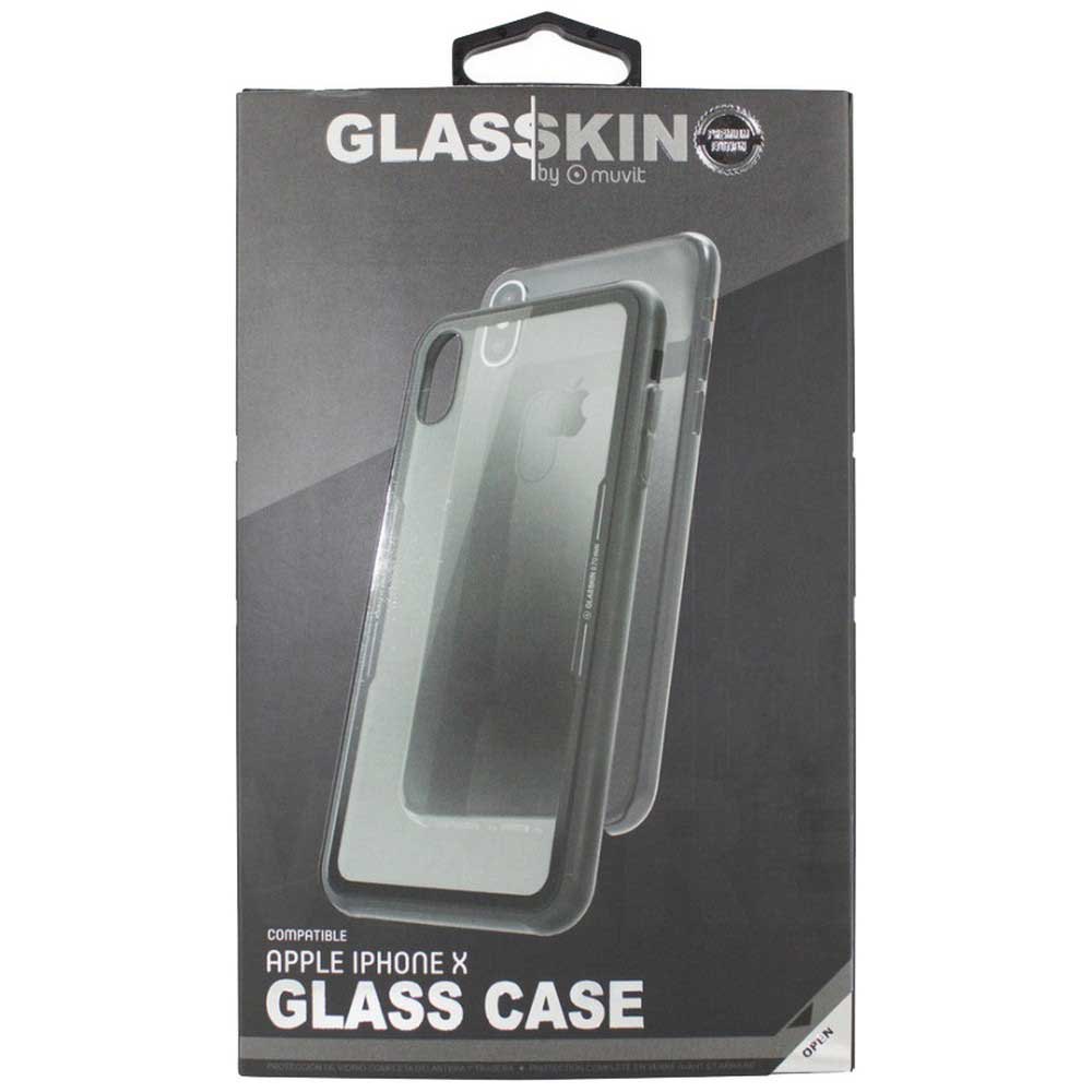 Muvit Housse Tempered Glass Skin Case IPhone XS/X