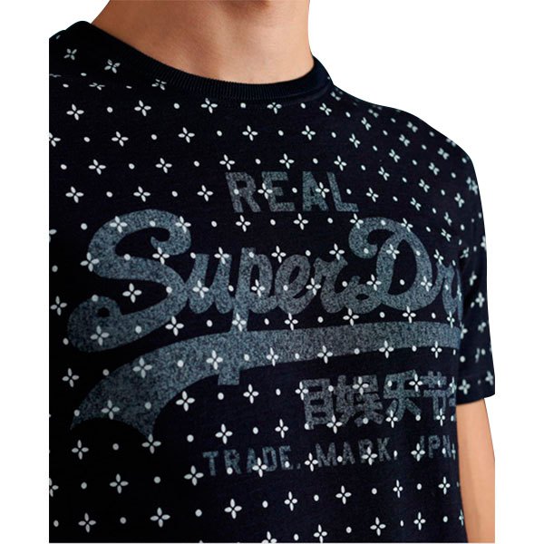 Superdry Vintage Logo Allover Print Korte Mouwen T-Shirt