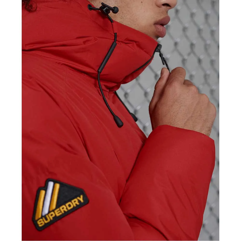 GANT Arctic Parka Rosso Uomo Taglia L - Piumino Lungo Con Cappuccio Idrorepellente